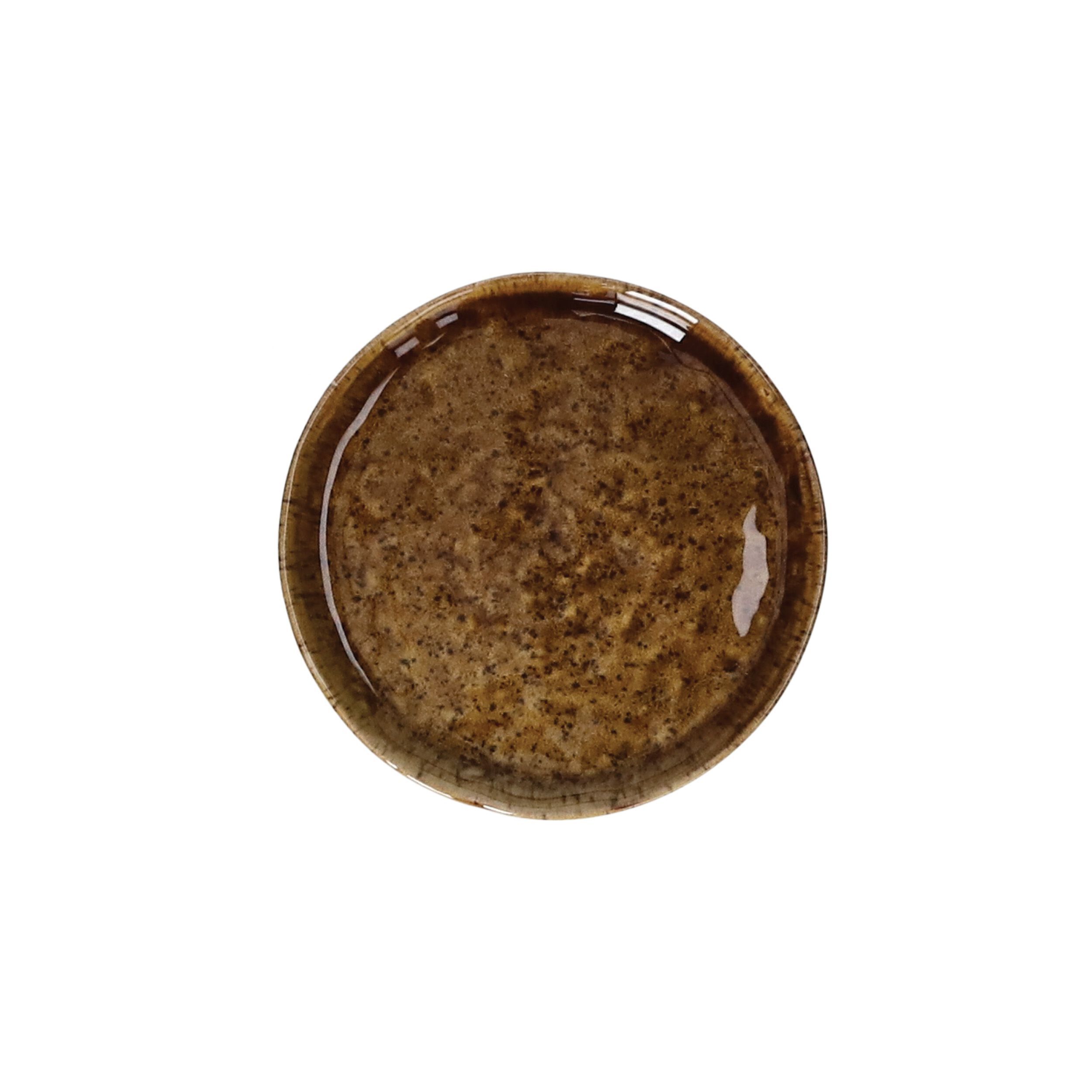 Круглая тарелка из керамогранита POMAX Спиро ARCH-00097059 - Вид №1