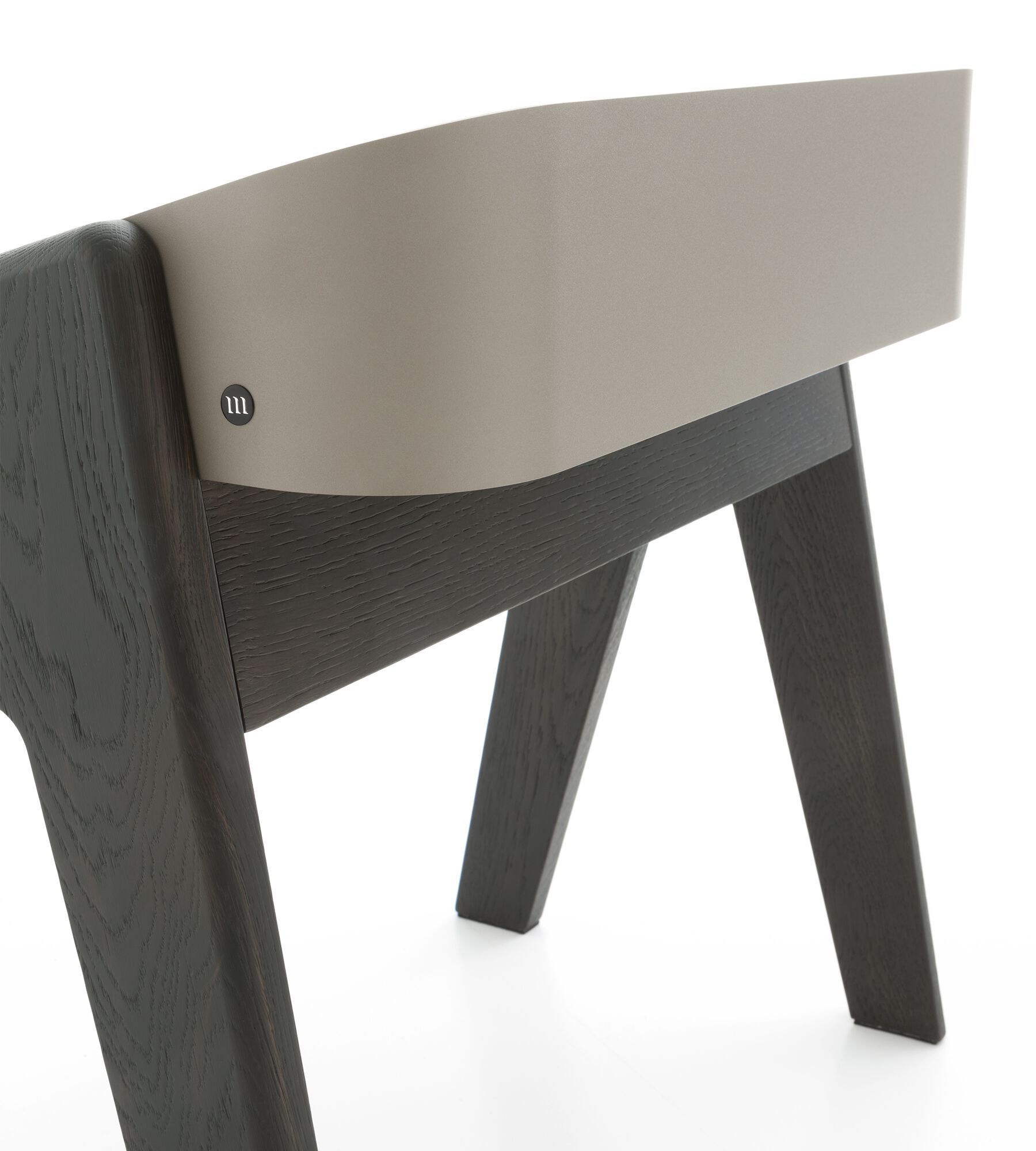 Деревянная прикроватная тумбочка со стеклянной столешницей с эффектом мрамора Morica Design BAVERO ARCH-00151231 - Вид №7