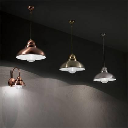 Бра Ideal Lux Sailor AP1 D20 Rame IDEAL LUX ПОД СТАРИНУ, ФОНАРЬ 078710 Медь  - Вид №1