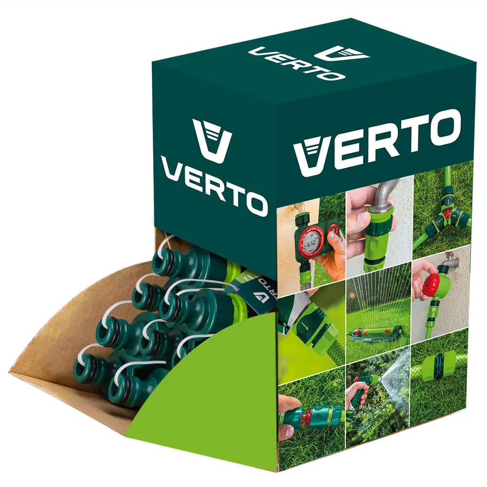 Адаптер на кран быстрого соединения Verto 1/2-3/4 дюйма 30 шт 82667929 STLM-2100037 