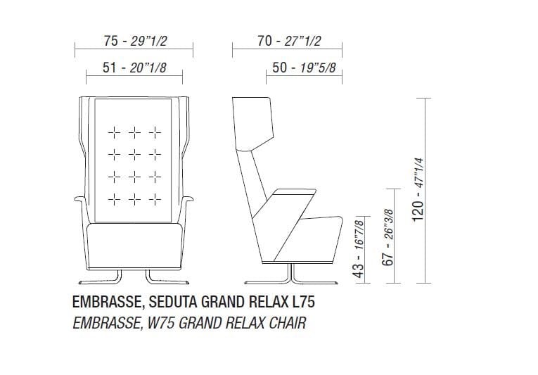 Тканевое кресло ESTEL GROUP Embrasse ARCH-00134002 - Вид №2