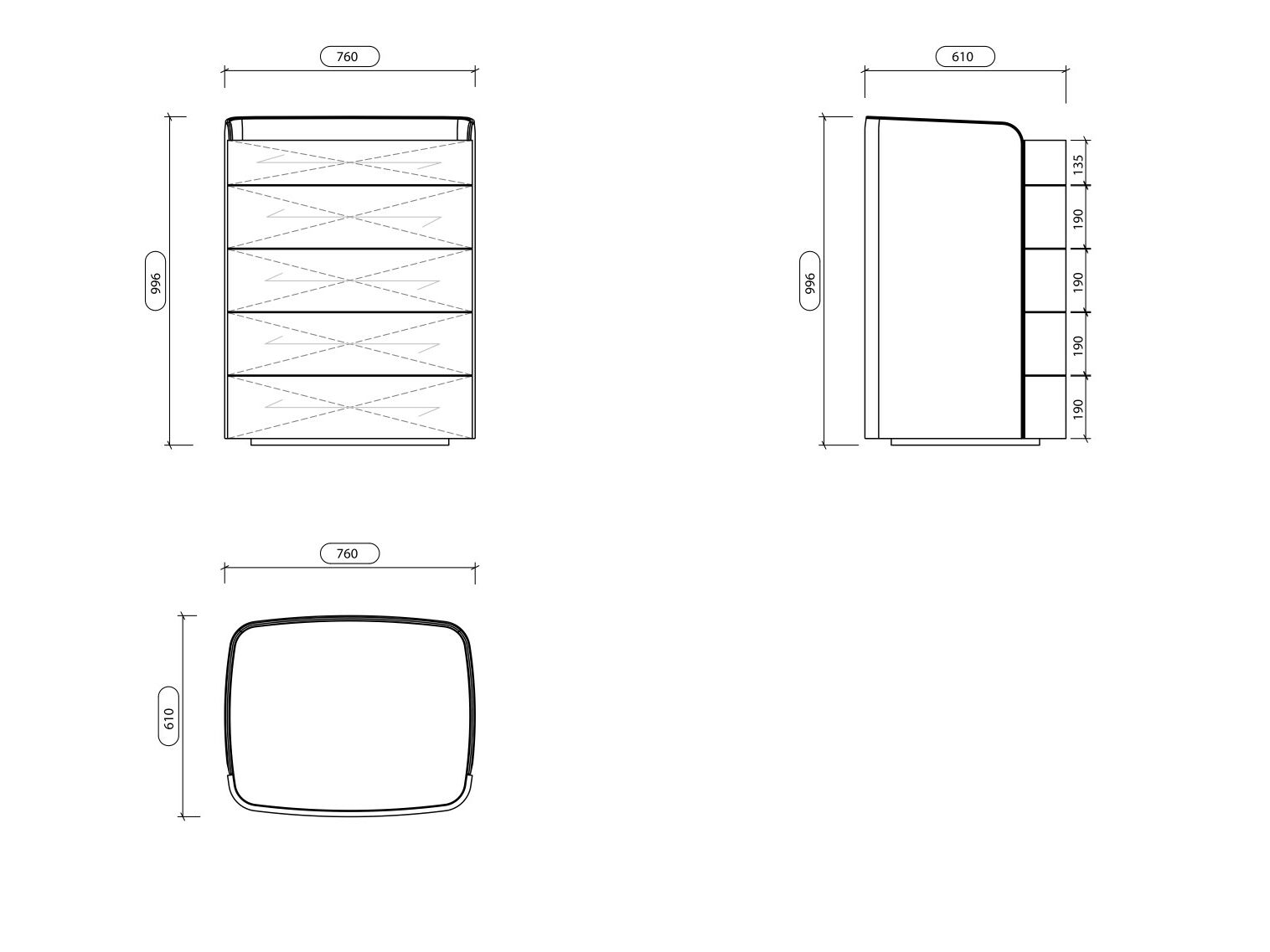 Кассетница Laskasas Essence ARCH-00148566 - Вид №2