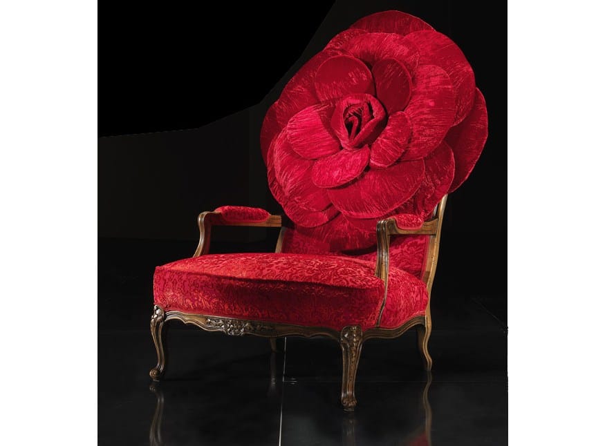 Бархатное кресло с подлокотниками Mirabili Карла Птолемей ARCH-00112047 - Вид №1