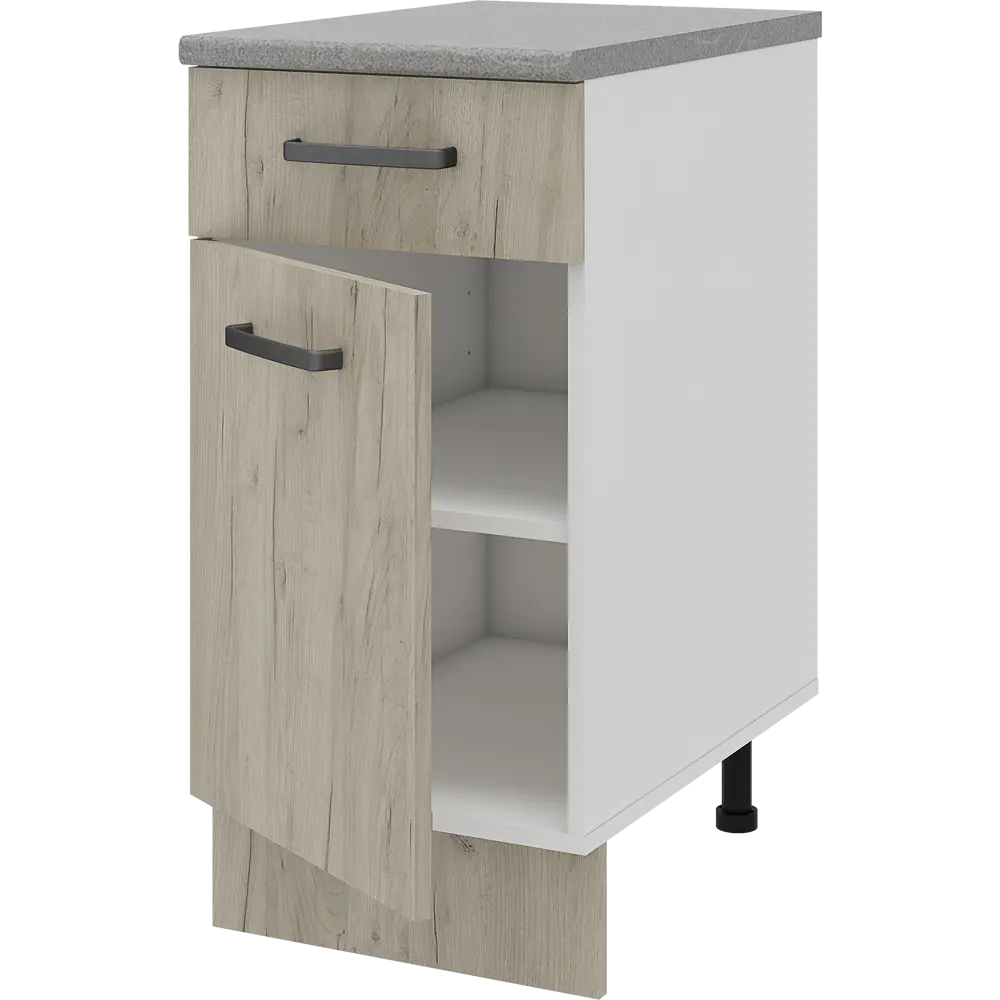 Напольный кухонный шкаф Santreyd Дейма с ящиком и столешницей 86720863 STLM-1581550 - Вид №3