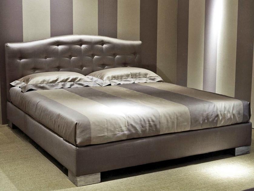 SOFTHOUSE Двуспальная кровать из ткани с мягким изголовьем sun-id-1362992 - Вид №1