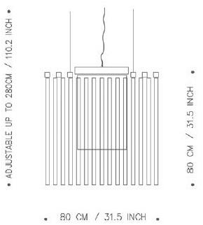 Quasar Подвесной светильник из галогенного стекла Alistair sun-id-1399982 - Вид №1