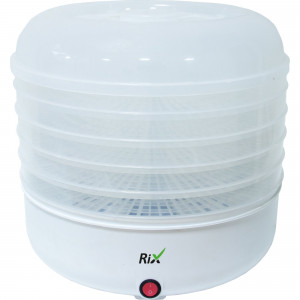 82630678 Электросушилка для овощей и фруктов Rix RXD-126, 125 Вт, 19 л