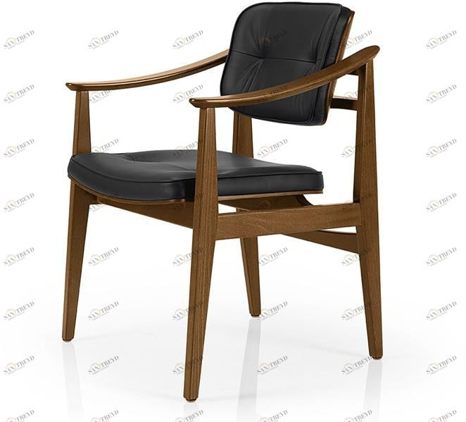 JMS Кожаное кресло с подлокотниками Shanna sun-id-1351779