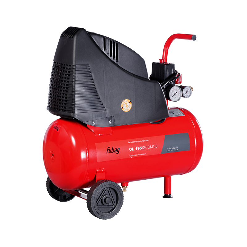 Компрессор поршневой безмасляный Fubag OL 195/24 CM1.5 9174391 STDN-0008131 - Вид №2