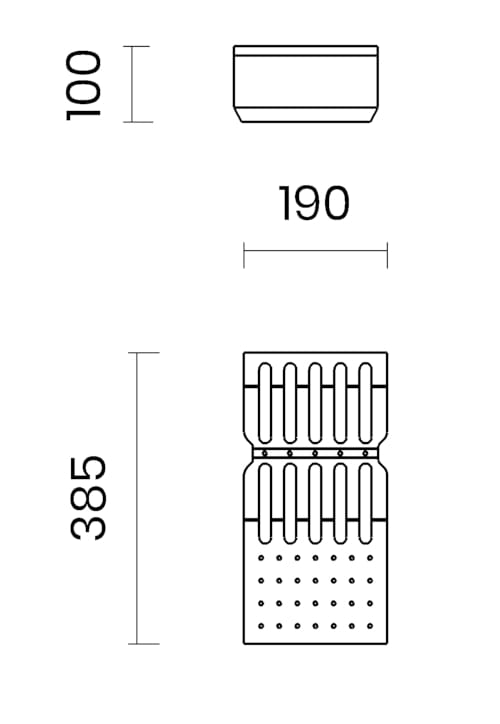 Сушилка для посуды из нержавеющей стали TASCA 280.RS / MS / PS ARCH-00131955 - Вид №2