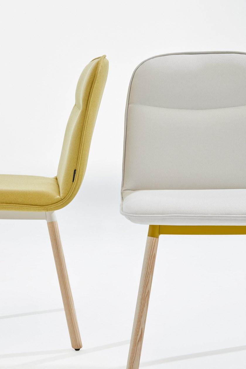 MOBLIBERICA Стул из мягкой ткани Köln sun-id-1395884 - Вид №4