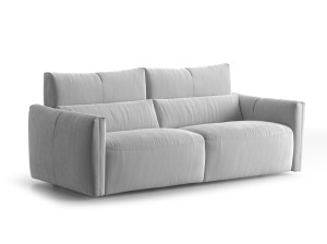 2-местный тканевый диван с откидной спинкой