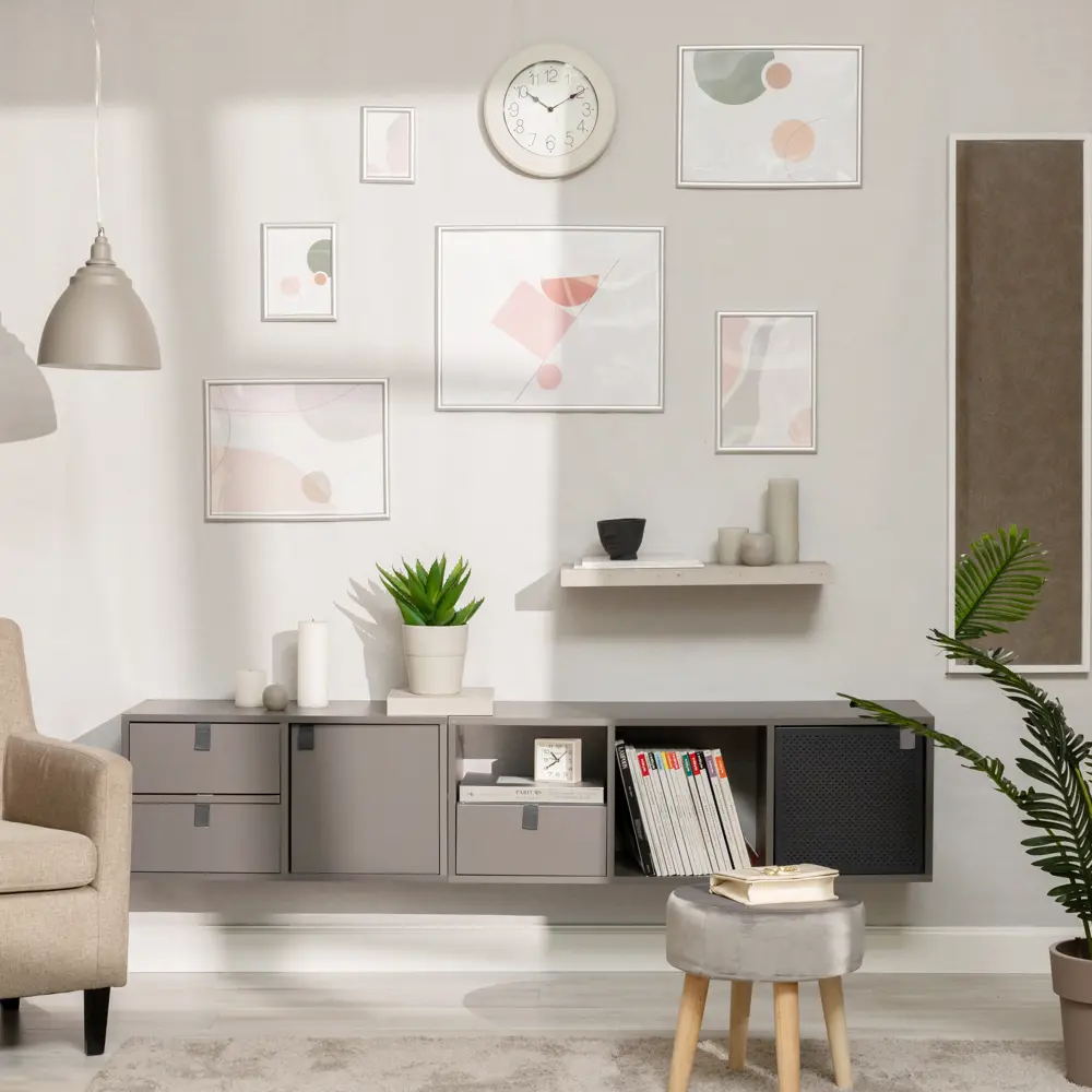 Рамка Olivia 10x15 см пластик цвет серебро 86106579 STLM-2184633 Santreyd  - Вид №4