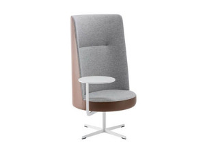 Тканевое кресло с журнальным столиком