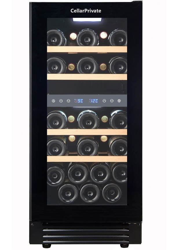 9943161 Винный шкаф Cellar Private CP027-2TBH черный STDN-0083692 - Вид №2
