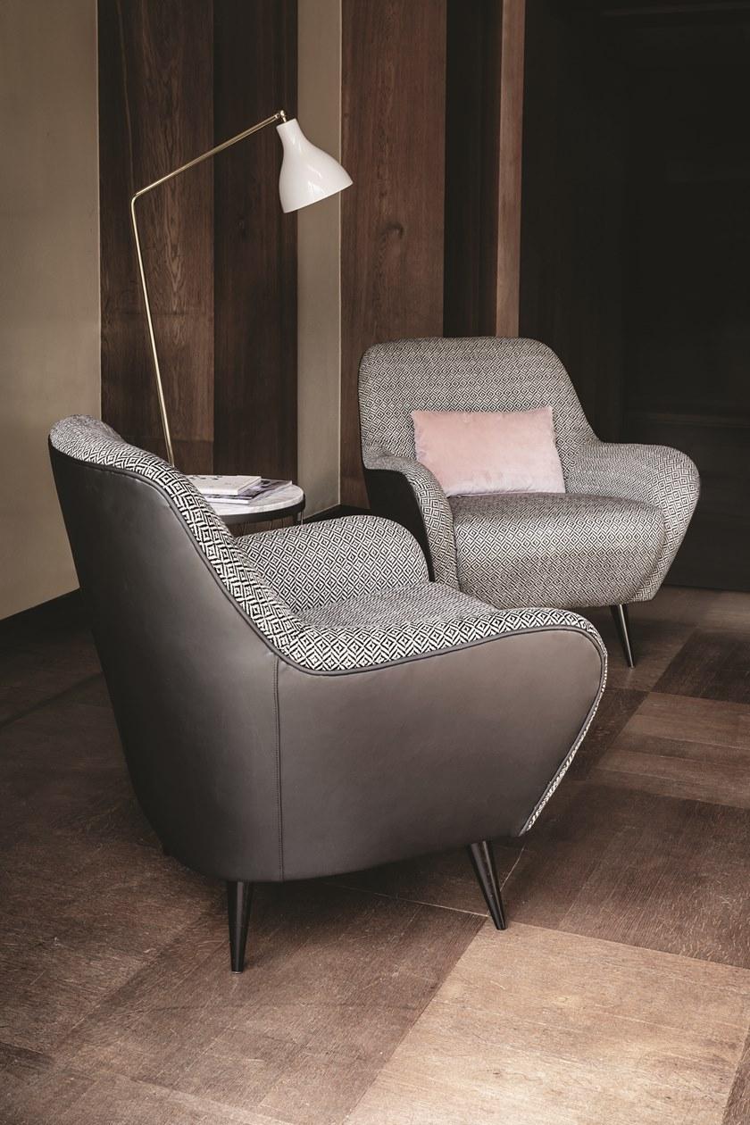 Vibieffe Кресло из ткани или кожи с подлокотниками 650 nido sun-id-1378440 - Вид №2