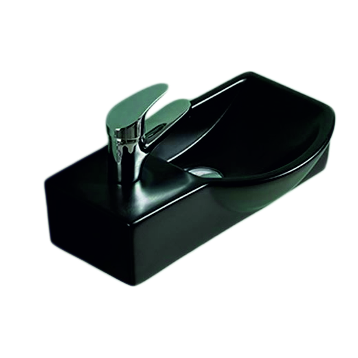 SL-2013RMB Раковина керамическая чёрная матовая LAB.Space 