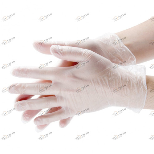 Перчатки виниловые Размер S (упаковка 50 пар) Santreyd 6701