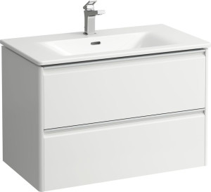 H8607052661041 Тумба с раковиной 800 мм, 2 ящика, включает в комплект органайзер LAUFEN PRO