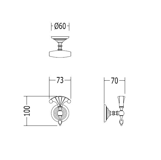 Вешалка-крючок / Chelsea Devon&Devon sun-id-373727 - Вид №2