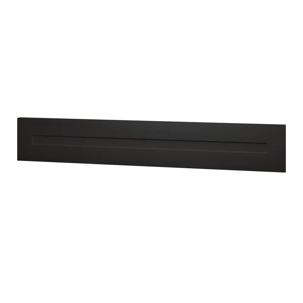 Фасад для кухонного ящика Ньюпорт 79.7×12.5 см черный матовый DELINIA ID 89340677 STLM-1564676