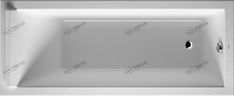 700332..0000000 Ванна Starck tubs & showers #700332 1500 x 750 мм Белый Alpin Duravit 