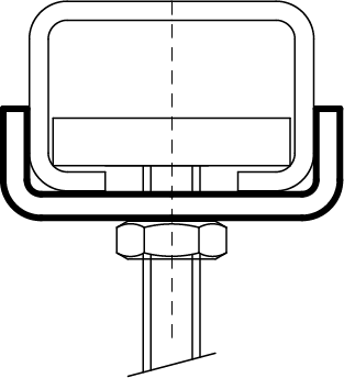 6535110 BIS Шайбы (U-образные) монтаж в профиле BIS RapidRail® walraven  - Вид №2