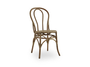 Ротанг стул с открытой спинкой