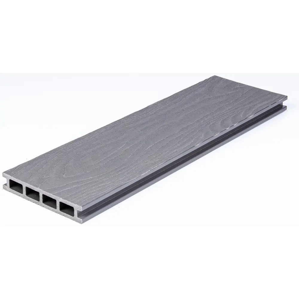 Террасная доска ДПК Groentec цвет Серый 145x25x3000 мм 0.435 м² STLM-2147076