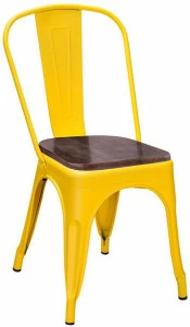 359 Стул Tolix Wood Желтый R-HOME