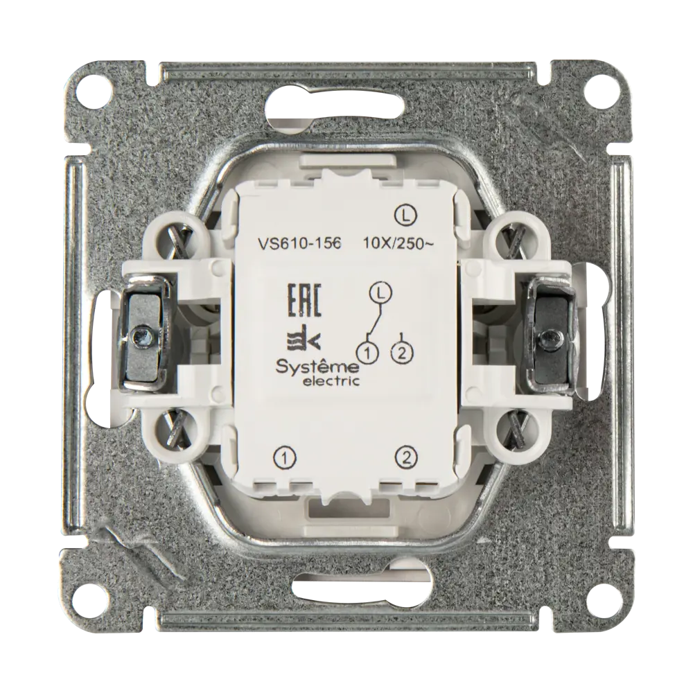 Переключатель одноклавишный SYSTEME ELECTRIC W59 для управления освещением 82797977 STLM-0036021 - Вид №4