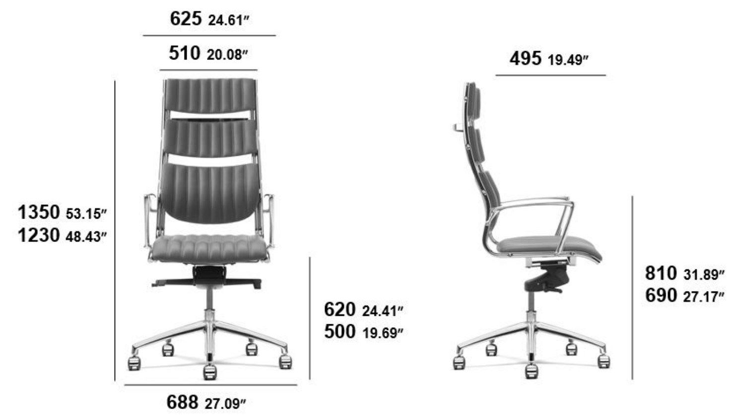 Тканевое вращающееся офисное кресло SITIA Гавана ARCH-00121475 - Вид №12