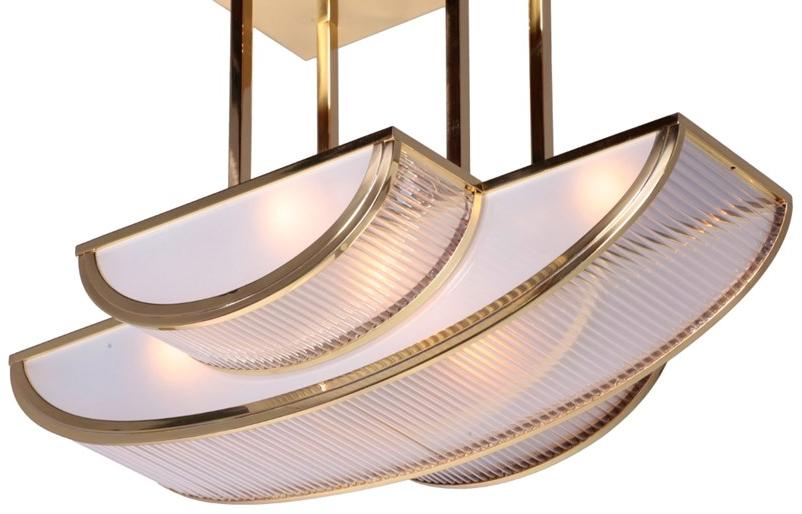 Patinas Lighting Люстра из латуни ручной работы Orléans sun-id-1472371 - Вид №1