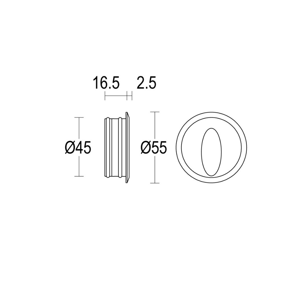 MaxiSegno AS RD Ghidini Segno AS RD .15 Нержавеющая Сталь  - Вид №2