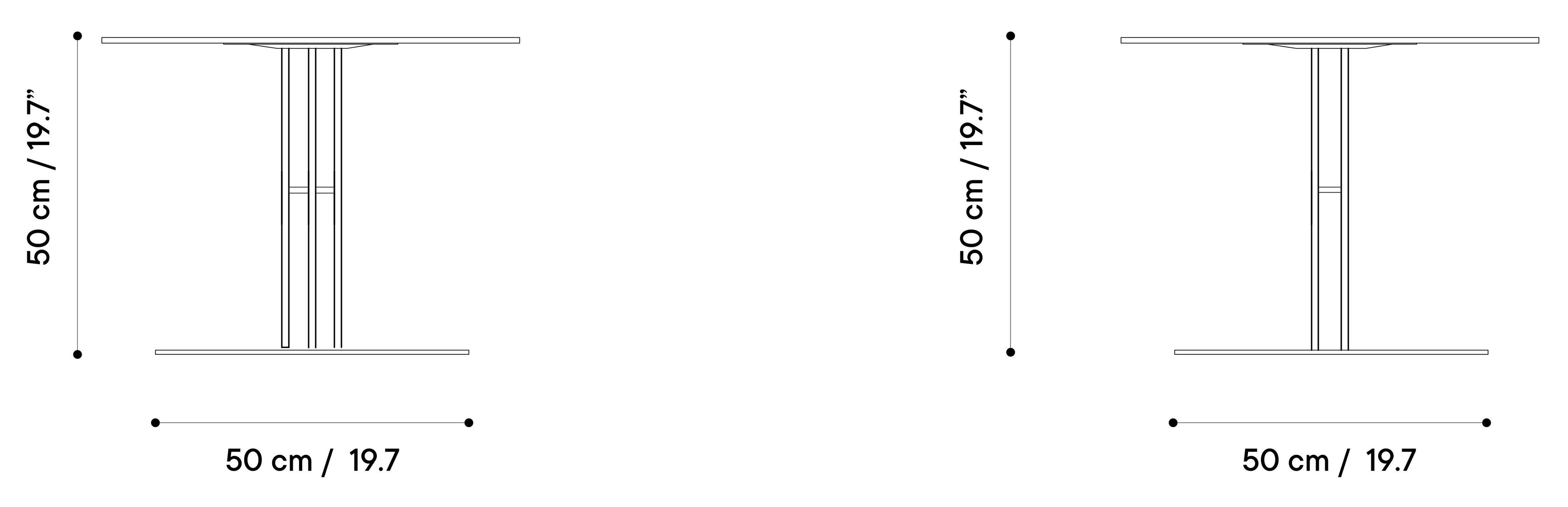 Стальной круглый садовый стол iSimar Paradiso ARCH-00152984 - Вид №2