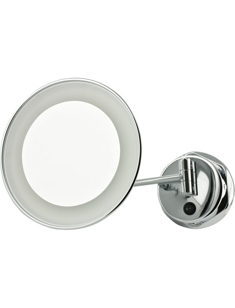 1867/1 Bellosta Rubinetterie УВЕЛИЧИВАЮЩЕЕ ЗЕРКАЛО СО СВЕТОМ И SWAROVSKI 