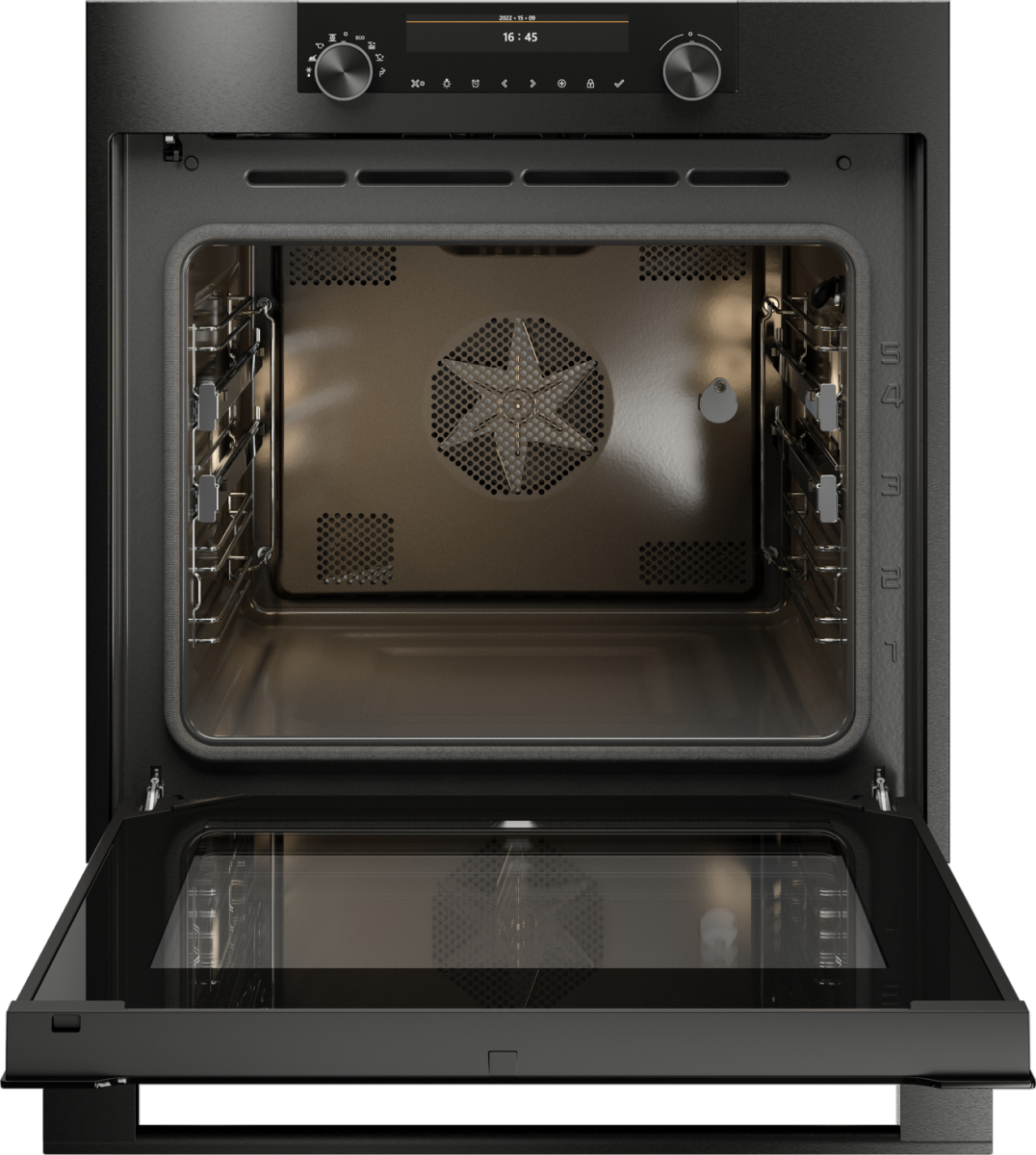 5485148 Электрический духовой шкаф Asko OP8687B-1 серый STDN-0036992 - Вид №4