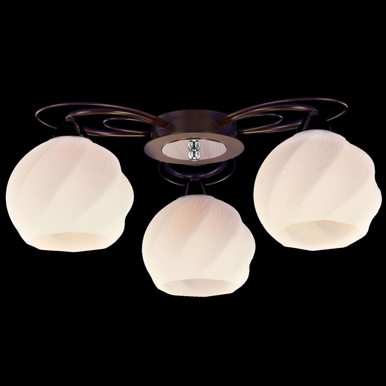 Потолочная люстра Citilux Николь CL168135 CITILUX НИКОЛЬ ВЕНГЕ 183304 Белый  - Вид №2