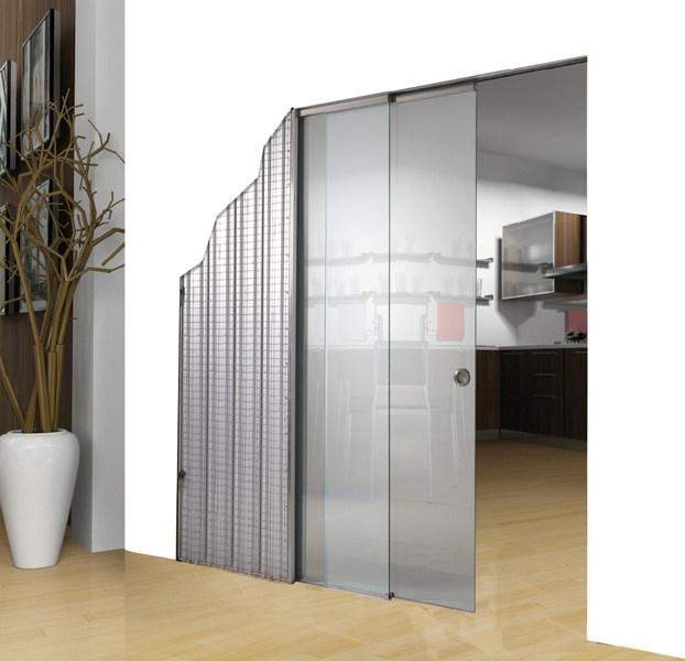 Scrigno Рама стойки для раздвижных дверей с параллельными стеклянными дверями Essential sun-id-1432400 - Вид №5