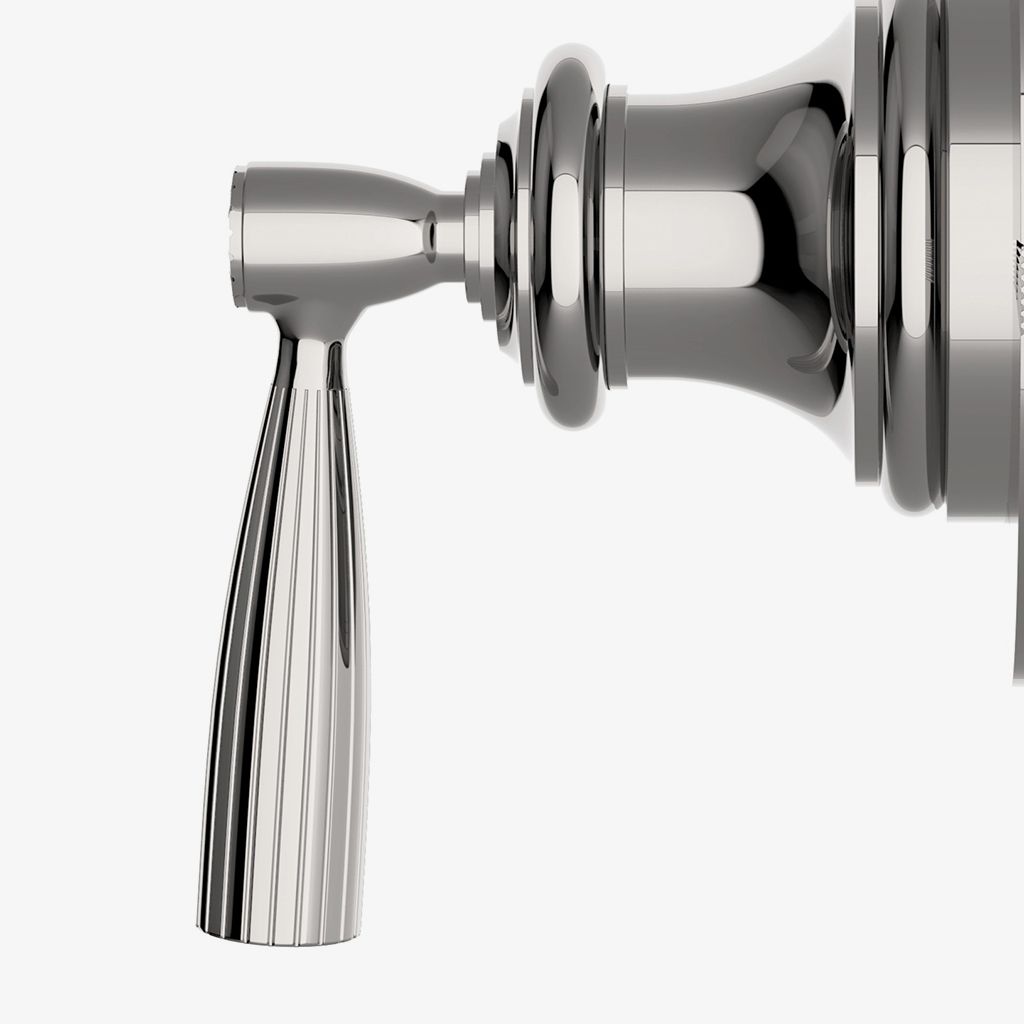 FR3T10 Облицовка трехходового переключающего клапана для термостата Foro с металлической ручкой Waterworks