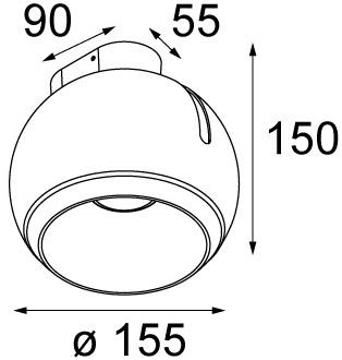 Modular Lighting Instruments Регулируемый светодиодный потолочный светильник Bolster sun-id-1409299 - Вид №4