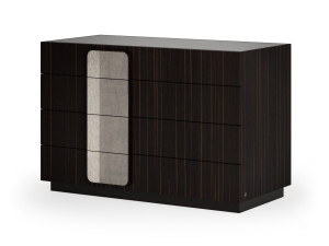 Комод из черного дерева