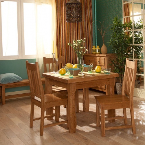 Массивная доска Deker Снежный Дуб с брашью (Текстурированная) 300-1200х120 мм 2600300622 - Вид №3