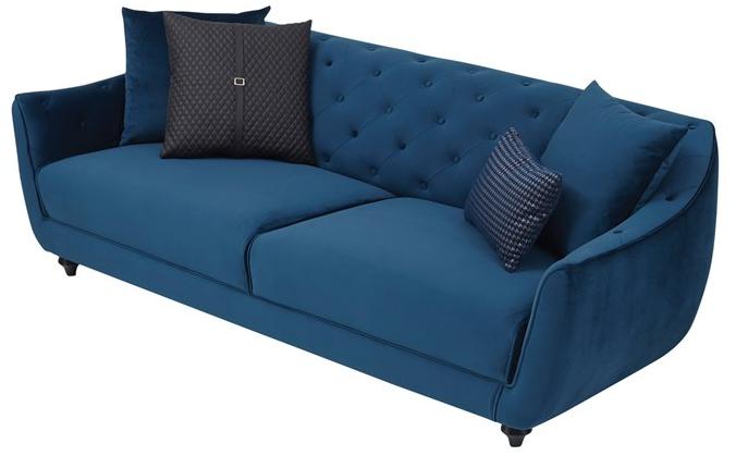 Enza Home 3-х местный тканевый диван Ottavia sun-id-1431205 - Вид №2