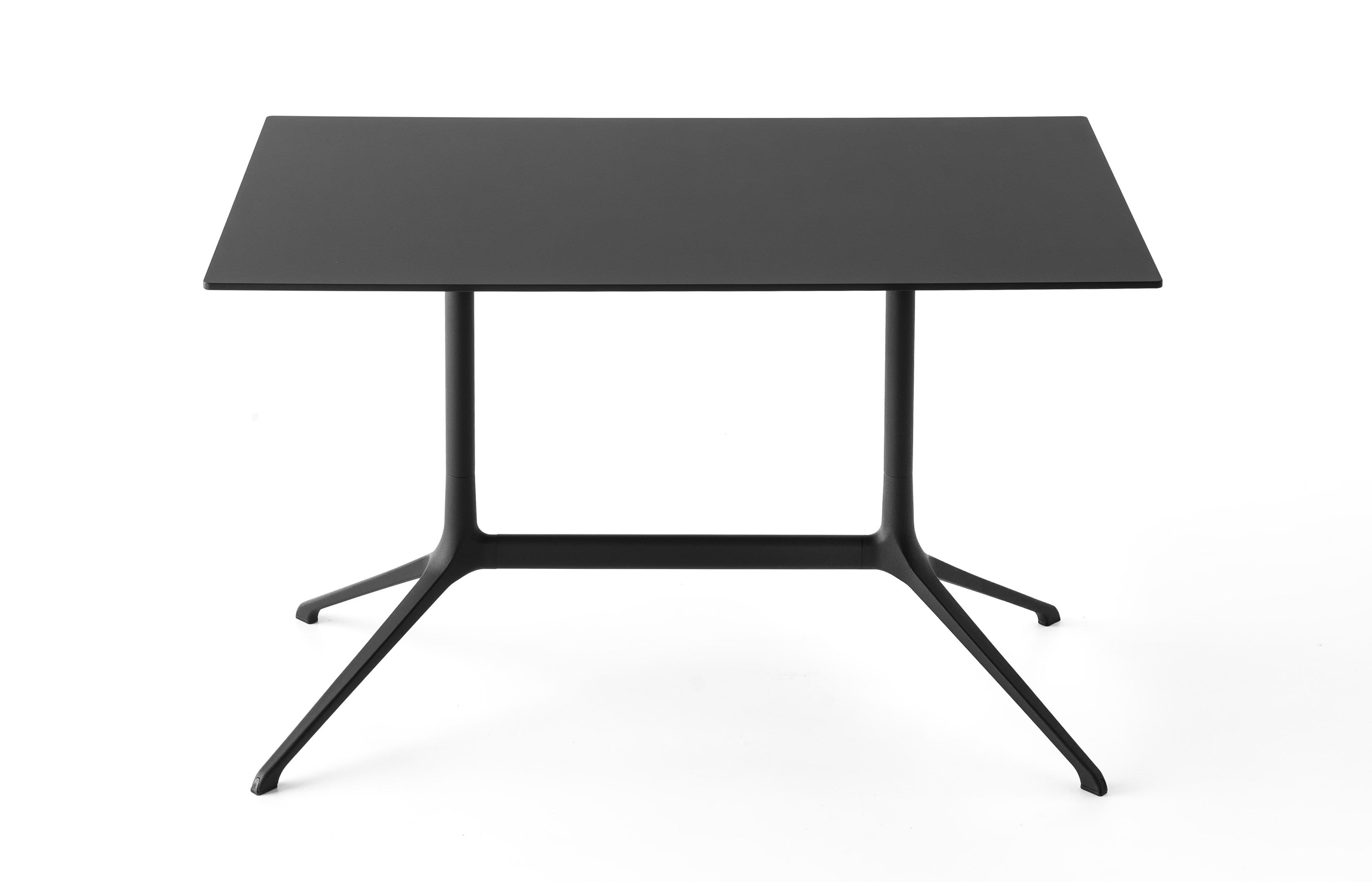 Прямоугольный стол с откидным верхом из литого алюминия Kristalia ARCH-00096698 - Вид №1