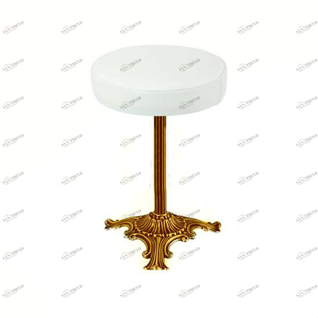 Пуфик для ванной MIGLIORE Mirella ML.MRL-50.106.BR/RA - бронза/медь ML.COM-50.106.BR