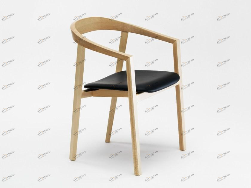 Zilio A&C Стул из бука с обивкой Ro sun-id-1434135