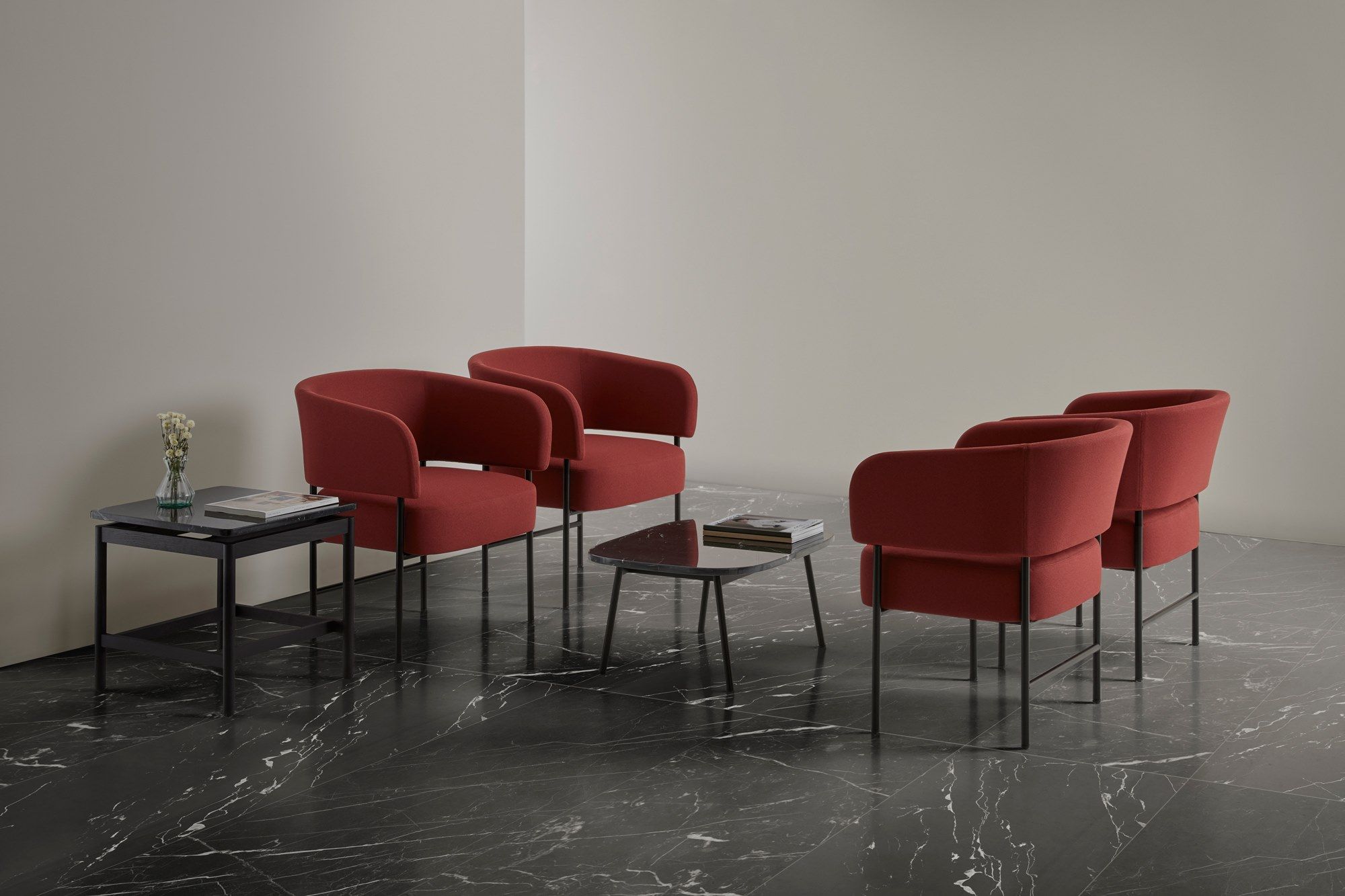 Тканевое кресло с подлокотниками Blasco&Vila RC Metal ARCH-00117948 - Вид №8