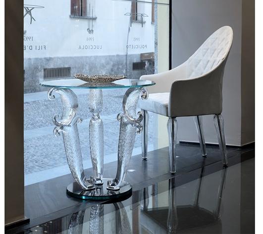 Reflex Круглый стеклянный журнальный столик Casanova sun-id-1354848 - Вид №1