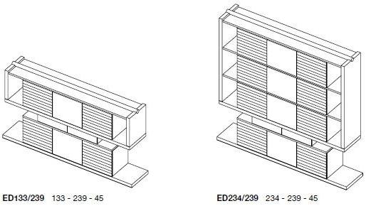 ARTOM by Ultom Отдельностоящий книжный шкаф Edoc sun-id-1511630 - Вид №6